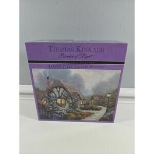 Thomas Kinkade 1000-Piece Puzzle Chandler’s Cottage Collector’s NEW